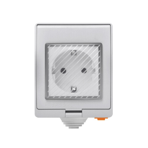 (DE Plug) Waterproof WIFI S55 Smart Socket Switch UK/AU/US/FR/DE/ZA Multiple Version Wifi Socket Works With Alexa Google Home