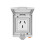(DE Plug) Waterproof WIFI S55 Smart Socket Switch UK/AU/US/FR/DE/ZA Multiple Version Wifi Socket Works With Alexa Google Home 8
