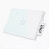 (White, 3 Way) Wifi Wall Touch Sensitive Switch App Remote Control 1/2/3/4 Gang Wireless LED Light Smart Touch Screen Switch Work with Alexa Google Assistant 4