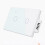 (White, 3 Way) Wifi Wall Touch Sensitive Switch App Remote Control 1/2/3/4 Gang Wireless LED Light Smart Touch Screen Switch Work with Alexa Google Assistant 5