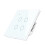 (Black) Smart Light Touch Switch 4Gang EU Wireless Remote Control Works with Alexa Google Home 2