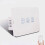 (Black) Wireless Smart LED Dimmer Switch US Standard Wifi Smart Touch Deluxe Crystal Panel Switch Tuya App Remote Control 8