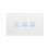 (Black) Wireless Smart LED Dimmer Switch US Standard Smart Touch Deluxe Crystal Panel Switch App Remote Control 2