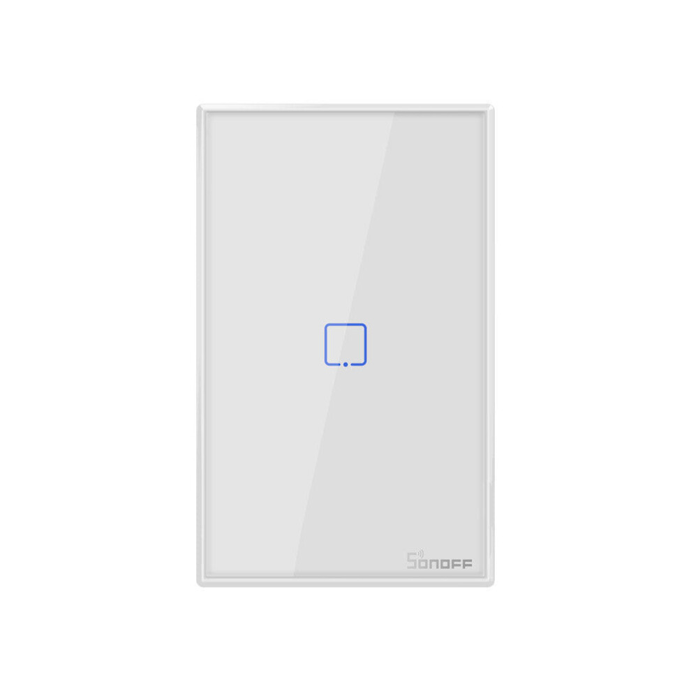 (Us 1Gang) Wifi Wall Switch Rf Smart Wall Touch Switch For Smart Home Work With Alexa Google Home,Eu/Us/Uk Ac 100-240V 1/2/3 Gang 433Mhz 6112211880402