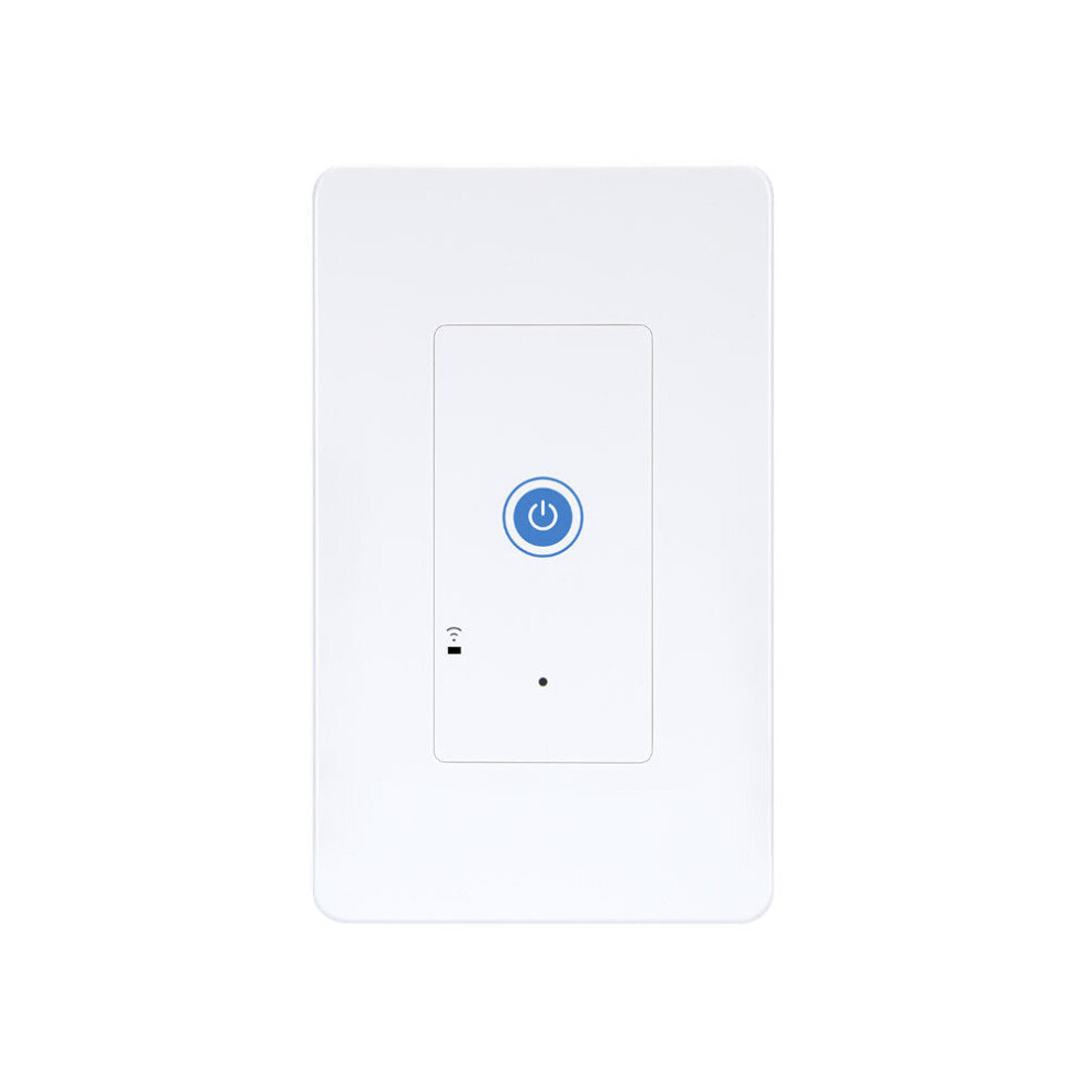 (IW101) US WiFi Smart Power Monitoring Wall Socket Switch Work with Amazon Alexa and Google Assistant Voice Control LAN Control IW100/IW101