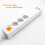 Smart Wifi Power Strip Outlets EU Plug Extension USB Socket with 4*USB/3 AC EU Socket Work with Alexa Google Home 4
