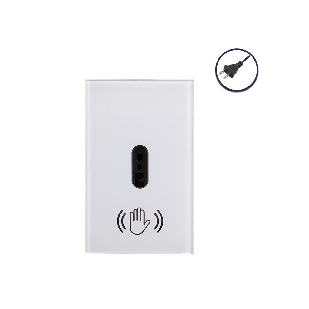 (US Plug) Infrared Human Body Sensor Wall Light Switch Hand Scan Smart Induction Non-contact Waving Control Switch