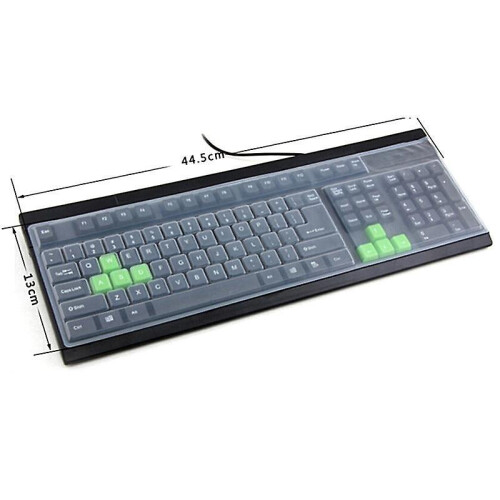 Keyboard protectors   universal silicone desktop computer keyboard cover 2