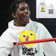 Cactus Jack Hoodie Men Women Double-sided Logo Print Look Mom I Can Fly Travis Scott Hoodies Unisex Fashion Hip Hop Streetwear
