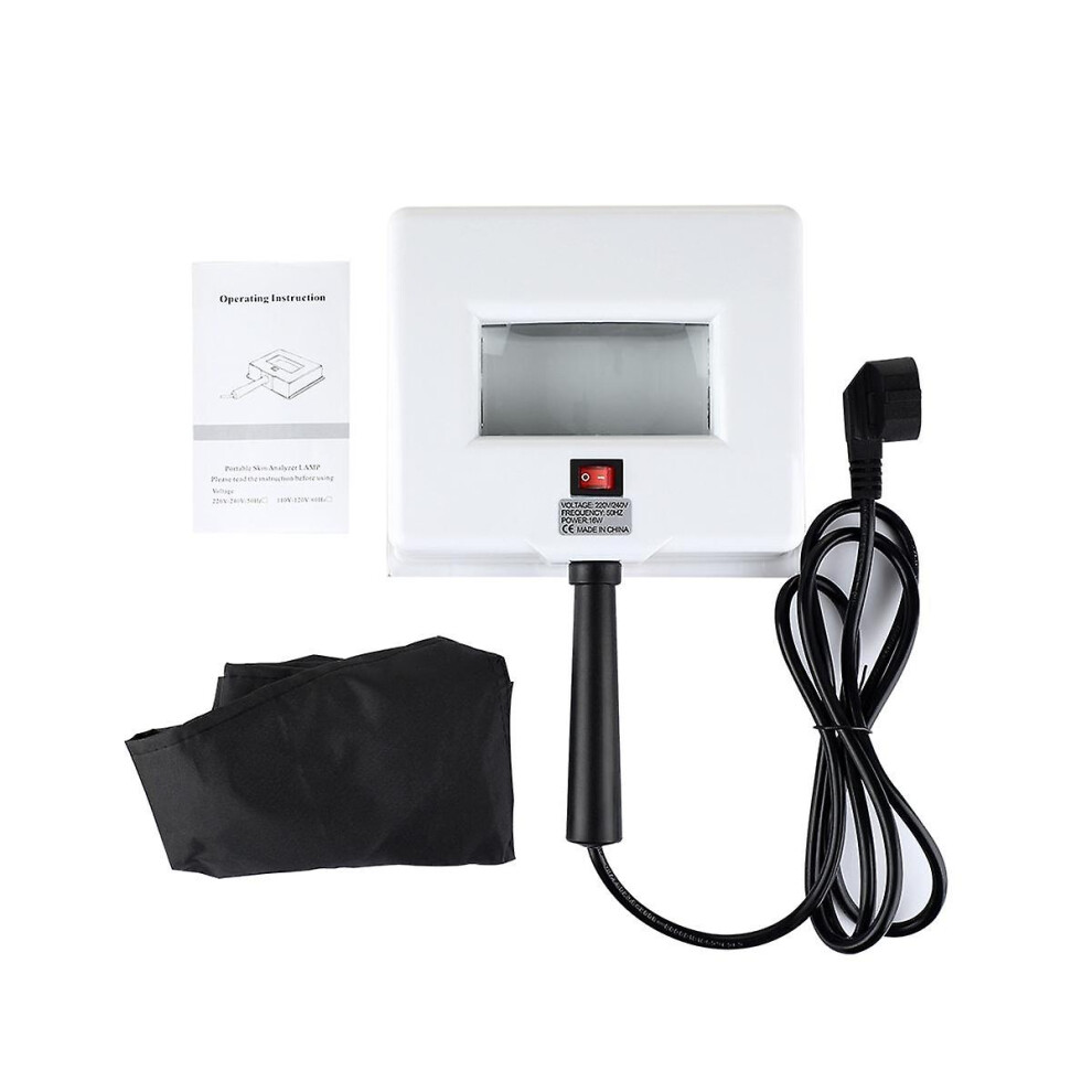 Skin Uv Analyzer Wood Lamp Facial Skin Testing Examination Magnifying Analyzer Lamp Machine Spa Ski