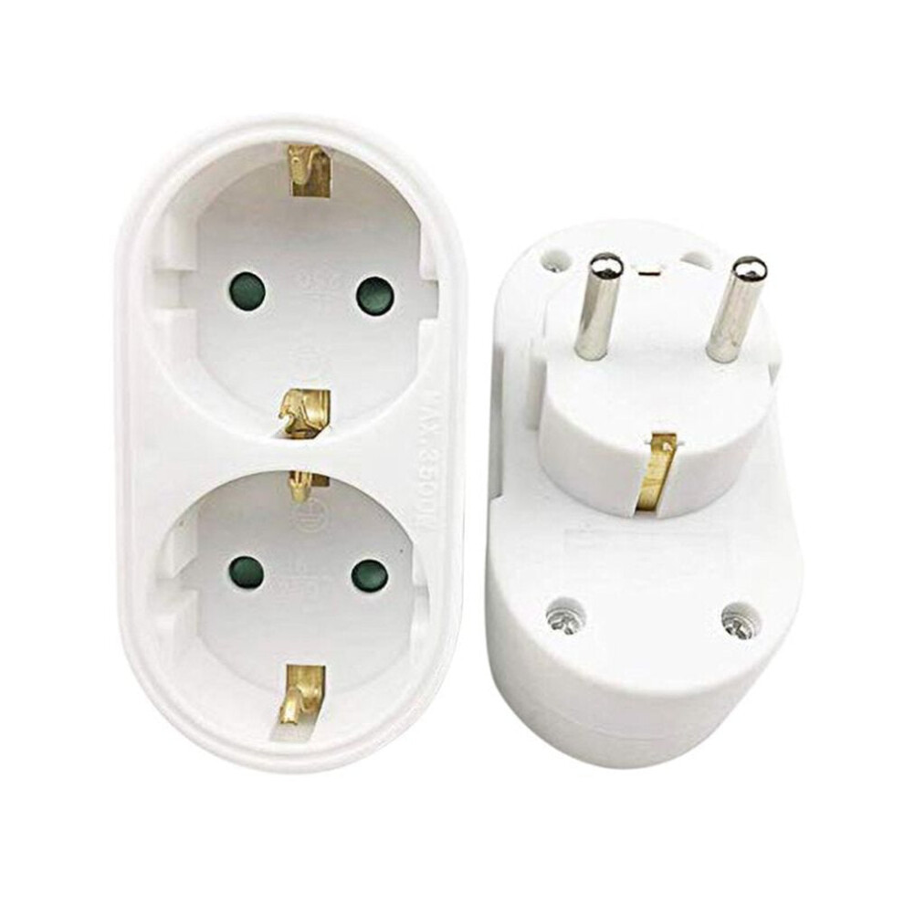 (3 Way) Power Convert Plug Wall Socket Power Strip Outlet Triple Adapter For Smart Home 3500W 16A 3way 2way 3pole