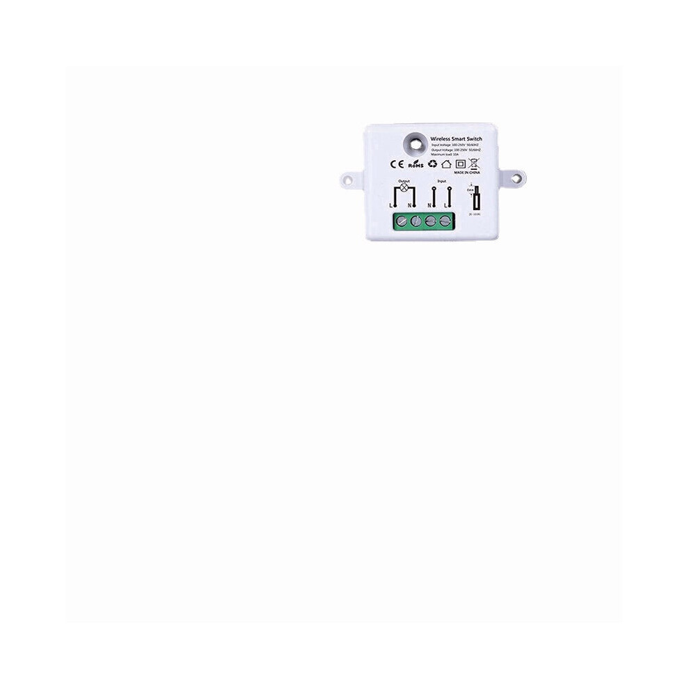 (Controller) Smart Switch Wireless Remote Control Panel Built-in Generator 433MHz