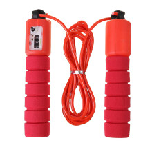 (Red) 287cm Rope Jumping Home Adjustable Speed Training Sport Fitness Skipping Rope