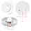 WiFi Camera Remote Control Indoor Smoke Detector Style Camera Home Security System 5