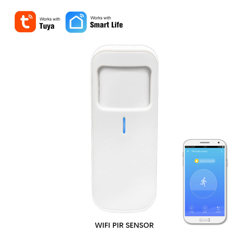 Wifi Human Infrared Sensor Pir Infrared Detector App Remote Control Work With Tuya Smart Life 6112211893006