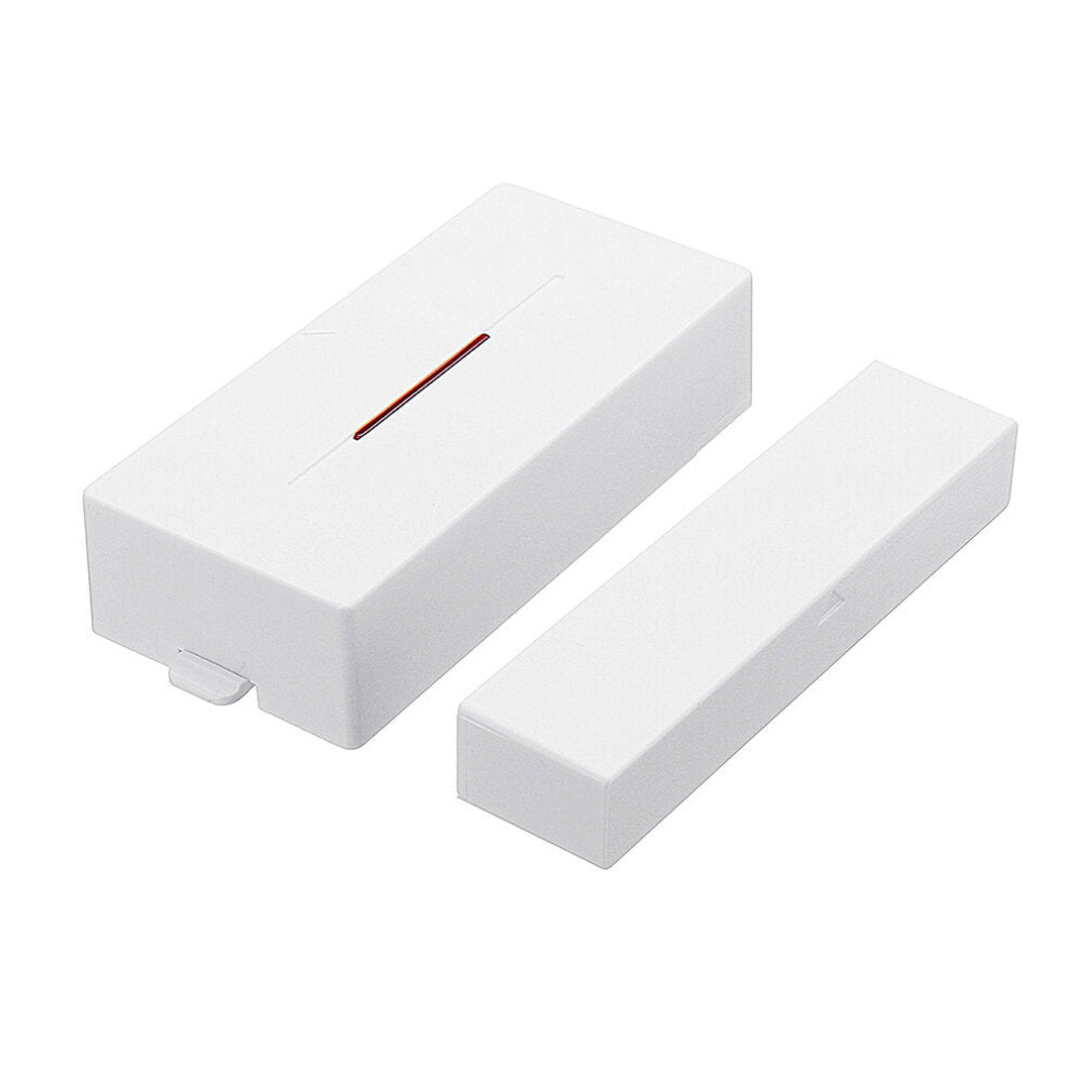 Door Window Sensor Compatible With RF Bridge For Smart Home Alarm Security,433Mhz