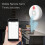 (EU Plug) Gas Leakage Detector Sensor Tuya Smart Home Security for Alarm System Tuya App Remote 4