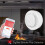 Smart Home Wireless Smoke Sensor App Remote Control Photoelectric Smoke Fire Detection Alarm 3
