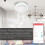 Smart Home Wireless Smoke Sensor App Remote Control Photoelectric Smoke Fire Detection Alarm 5