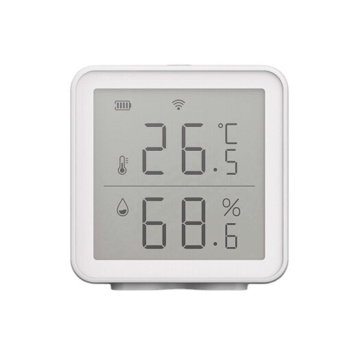 WIFI Smart Temperature and Humidity Sensor LCD Display Wireless Temperature and Humidity Detector 1