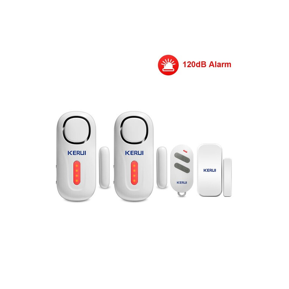 (Set 4) Wireless Door Window Entry Security Burglar Sensor Alarm PIR Magnetic Smart Home Garage System Remote Control