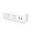 Power Strip Converter Socket Portable Plug Adapter with 2 USB Quick Charge 1