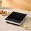 Firepower Adjustment Induction Cooker Automic Touch Black Mirror Microcrystalline Panel,2100W 7-speed 5