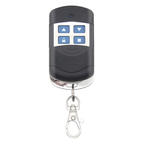 (315MHz) Metal Push Cover Four Button Electric Garage Door Duplicate Security Access Control Copy Remote Control