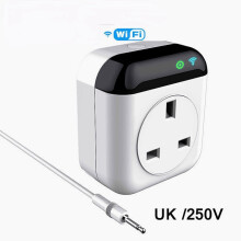 (UK Plug) Smart Wifi Thermostat Warm Floor Thermostat Temperature Controller Works with Alexa Google Home 220V