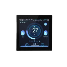 (Water Gas Boiler) Smart WIFI LCD Color Screen Thermostat Remote Electric/Water Floor Heating Thermostat Wall-mounted Boiler Works with Alexa Google Home