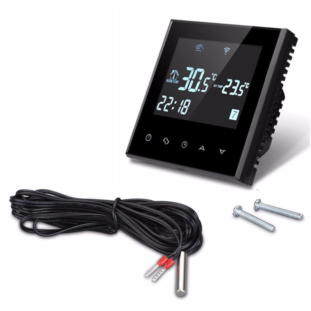 wifi 220V APP Controlled Intelligent and Smart Wifi Room Thermostat Electric Heating System Wireless Temperature Controller Regulator