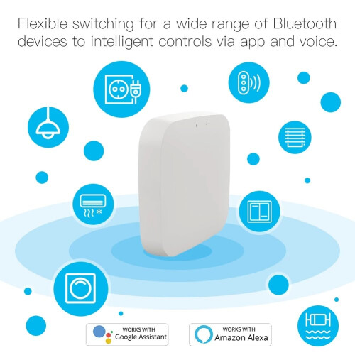 Bluetooth Gateway Hub Smart SIG Mesh WiFi Smart Life APP Remote Control Work with Alexa Google Home 2