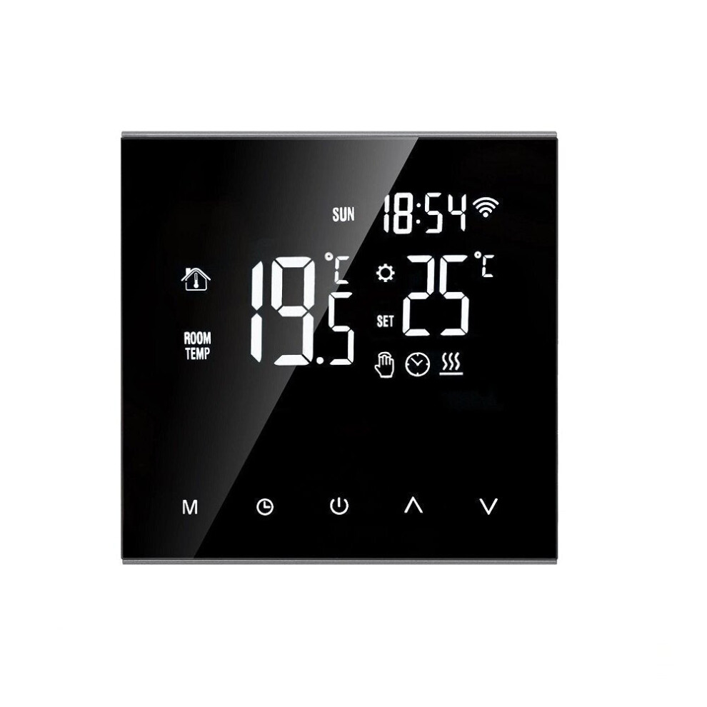 (No wifi) WiFi Smart LCD Display Touch Screen Thermostat for Electric Floor Heating Water/Gas Boiler Temperature Remote Controller