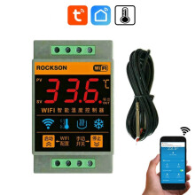 Smart Life WIFI Temperature Sensor Heating Boiler Cool Controller Remote Switch Thermometer Thermostat Alarm App Control