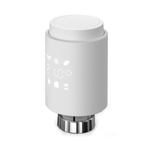 Smart Radiator Actuator Valve Thermostat Programmable Temperature Controller Voice Control Alexa Tuya App 1