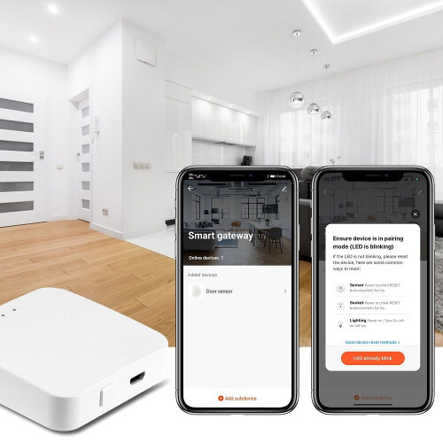 Smart Mini Gateway Smart Home Bridge Smart Life APP Wireless Remote Controller Works with Alexa Google Home 2