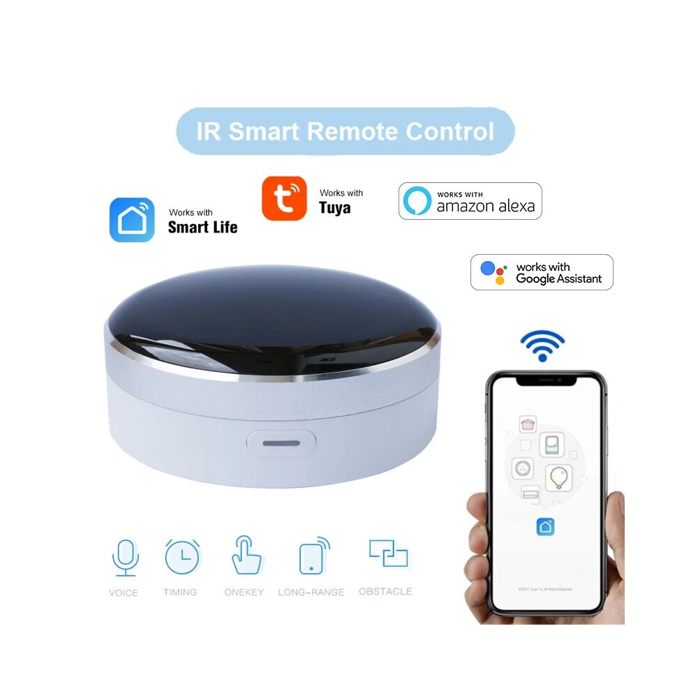 Smart Home Intelligent Wifi Infrared Remote Controller Voice Remote Control Works With Alexa Google Home 6112211891958