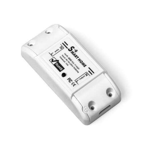 Basic WiFi10A Smart Switch Wireless Home Automation Relay Module Tuya APP Remote Light Control Work With Alexa Google Home 1