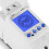 (30A) Digital LCD Display Electronic Time Clock Din Rail 24 Hours Programmable Intelligent Analog Timer Switch,85-265V 16A/30A 6