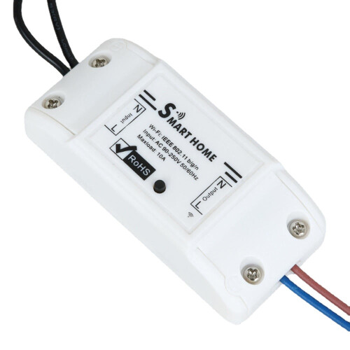 Basic WiFi10A Smart Switch Wireless Home Automation Relay Module Tuya APP Remote Light Control Work With Alexa Google Home 2