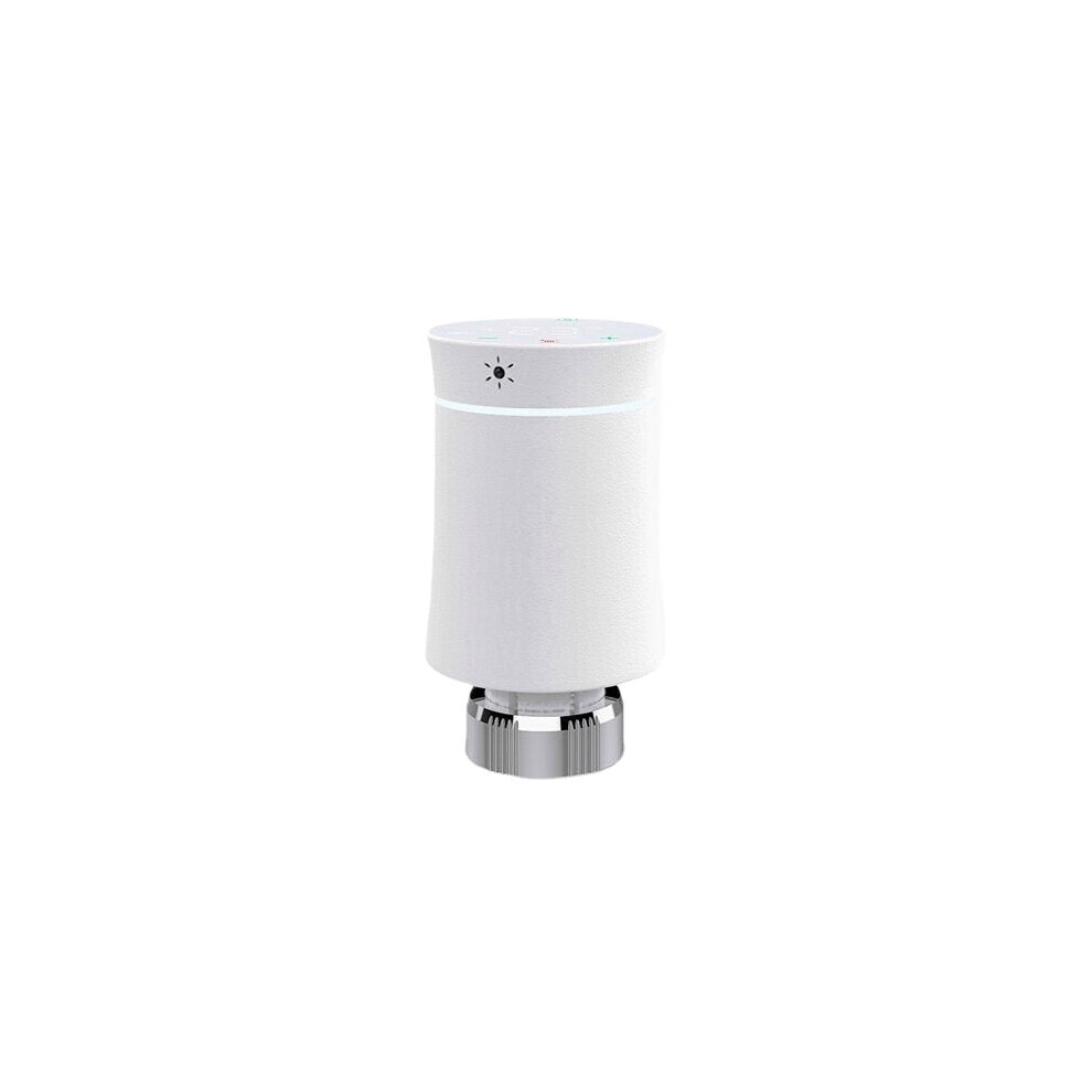 (White) Thermostat Radiator Actuator Valve Smart Programmable TRV Temperature Controller Alexa Voice Control