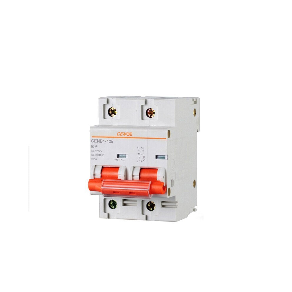 (63A) Solar Mini Circuit Breakers MCB Breakers with Short-circuit and Overload Protection Have1000V 10A 16A 25A 32A 40A 50A 63A