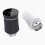 (Black 2pcs) Thermostat Radiator Actuator Valve Smart Programmable TRV Temperature Controller Alexa Voice Control 2