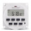 LCD Digital 12V DC/AC 1.6 inch Timer Electric Controller 7 Days Programmable Time Switch Built-in UL listed Relay 2