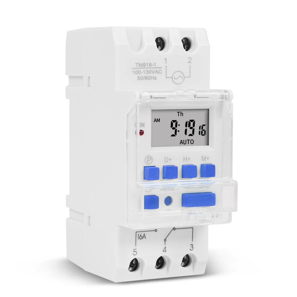 (1) Timer Switch Time Controller Automatic Cycle Timing Switch Output Replaceable Battery