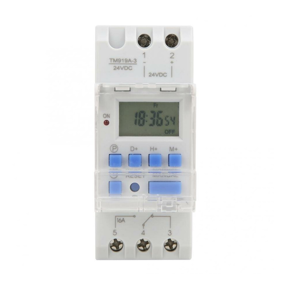 (3) Timer Switch Time Controller Automatic Cycle Timing Switch Output Replaceable Battery