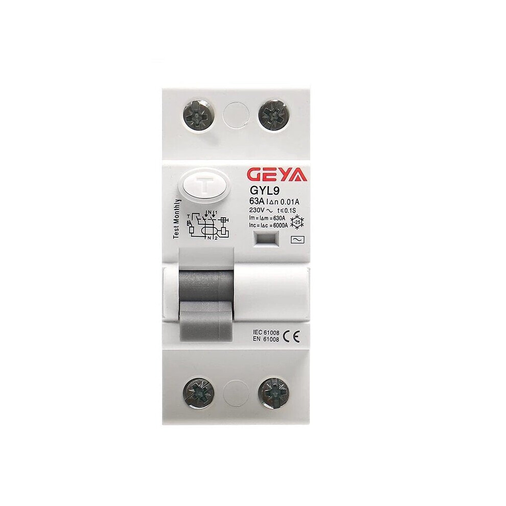 (40A) Type RCD Residual Current Circuit Breakers Differential Breakers Safety Switch