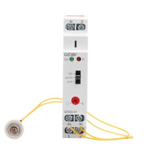 Din Rail Twilight Switch Auto ON OFF Photoelectric Timer Light Sensor Relay,AC110V-240V