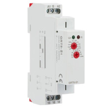 (AC/DC12-240V, AC max 6VA / 1.3W) Mini Power Off Delay Time Relay Timer Relay 35mm DIN Rail Single Function Control,230V AC/DC12V-240V
