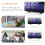 (White) LED Digital Alarm Clock with Mirror, USB Charging, Adjustable Brightness, 10 Music Options, and Memory Function 14